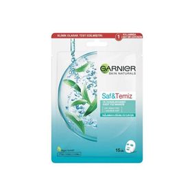 Garnier 23 gr Saf Temiz Cilt Kusurları Karşıtı Kağıt Yüz Maskesi