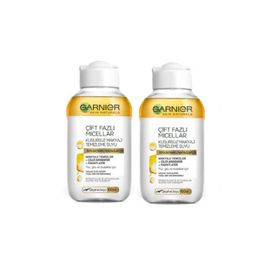 Garnier 2x100 ml Micellar Çift Bazlı Makyaj Temizleme Suyu