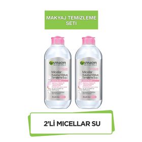Garnier 2x375 ml Micellar Kusursuz Makyaj Temizleme Suyu