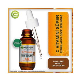 Garnier 30 ml C Vitamin Süper Aydınlatıcı Gece Serumu