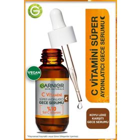 Garnier 30 ml C Vitamin Süper Aydınlatıcı Gece Serumu