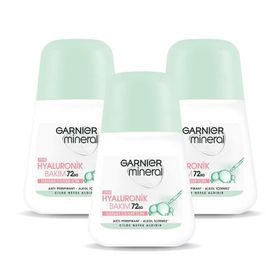 Garnier 3'lü Mineral Hyaluronik Bakım Roll-On Seti