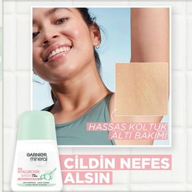Garnier 3'lü Mineral Hyaluronik Bakım Roll-On Seti
