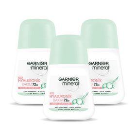 Garnier 3'lü Mineral Hyaluronik Bakım Roll-On Seti
