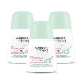 Garnier 3'lü Mineral Hyaluronik Bakım Roll-On Seti
