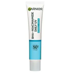 Garnier 40 ml SPF50+ Saf ve Temiz BHA Niacinamide Günlük Güneş Koruyucu Fluid Yüz Kremi