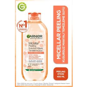 Garnier 400 ml Micellar Peeling Makyaj Temizleme Suyu