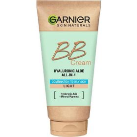 Garnier 50 ml BB Hyaluronic Aloe Yağlı Karma Ciltler Açık Ton Krem