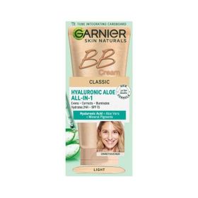 Garnier 50 ml BB Hyaluronic Aloe Yağlı Karma Ciltler Açık Ton Krem