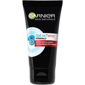 Garnier 50 ml Kömürlü Siyah Nokta Karşıtı Soyulabilen Kağıt Yüz Maskesi