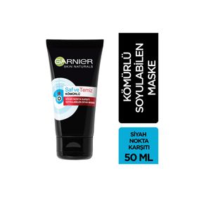 Garnier 50 ml Kömürlü Siyah Nokta Karşıtı Soyulabilen Kağıt Yüz Maskesi