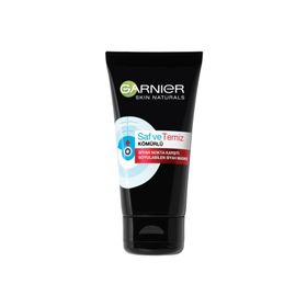 Garnier 50 ml Kömürlü Siyah Nokta Karşıtı Soyulabilen Kağıt Yüz Maskesi