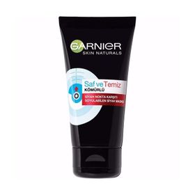 Garnier 50 ml Kömürlü Siyah Nokta Karşıtı Soyulabilen Maske