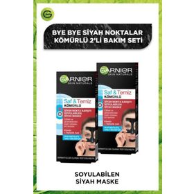 Garnier 50 ml Kömürlü Siyah Nokta Karşıtı Soyulabilen Maske