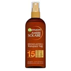 Garnier Ambre Solaire 150 ml Spf15+ Bronzlaştırıcı Koruyucu Yağ