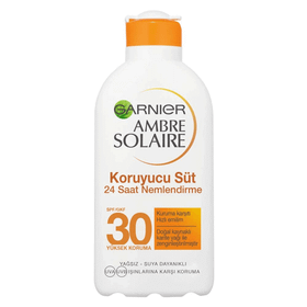 Garnier Ambre Solaire 50 ml Spf30+ Tüm Cilt Tipleri İçin Koruyucu Güneş Sütü