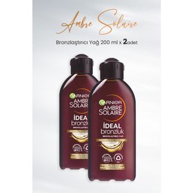 Garnier Ambre Solaire Ideal Bronzluk 2x200 ml Bronzlaştırıcı Yağ