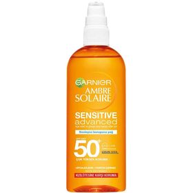 Garnier Ambre Solaire Sensitive Advanced 150 ml Spf50+ Besleyici Koruyucu Yağ