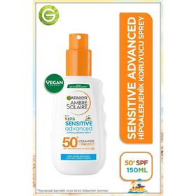 Garnier Ambre Solaire Sensitive Advanced 200 ml Çocuk Güneş Koruyucu