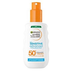 Garnier Ambre Solaire Sensitive SPF50+ 150 ml Advanced Hipoalerjenik Güneş Koruyucu Sprey