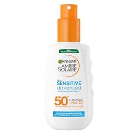 Garnier Ambre Solaire Sensitive SPF50+ 150 ml Advanced Hipoalerjenik Güneş Koruyucu Sprey