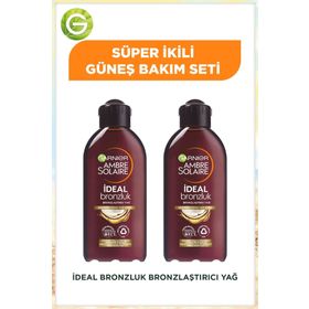 Garnier Ambre Solaire Yoğun Bronzlaştırıcı 2×200 ml Güneş Yağı