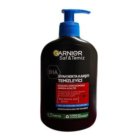 Garnier BHA Siyah Nokta Karşıtı Saf ve Temiz 250 ml Temizleyici