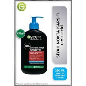 Garnier BHA Siyah Nokta Karşıtı Saf ve Temiz 250 ml Temizleyici