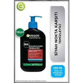 Garnier BHA Siyah Nokta Karşıtı Saf ve Temiz 250 ml Temizleyici