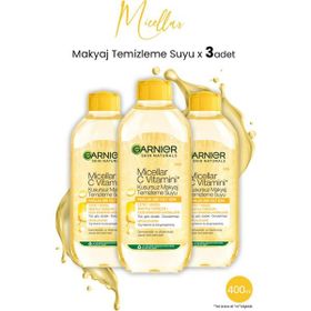 Garnier C Vitamini Micellar Kusursuz 3x400 ml Makyaj Temizleme Suyu