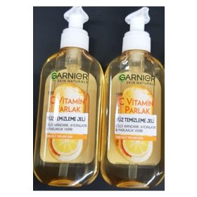 Garnier C Vitamini Parlak 2x200 ml Yüz Temizleme Jeli