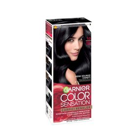 Garnier Çarpıcı Renkler 1.0 Ekstra Yoğun Siyah Kalıcı Krem Saç Boyası