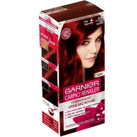 Garnier Çarpıcı Renkler 4.60 Yoğun Koyu Kızıl Saç Boyası