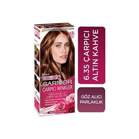 Garnier Çarpıcı Renkler 6.35 Çarpıcı Altın Kahve Saç Boyası