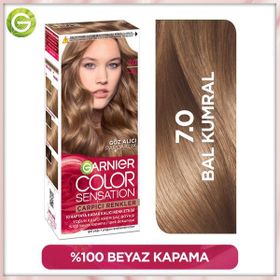 Garnier Çarpıcı Renkler 7.0 Bal Kumral Kalıcı Krem Saç Boyası