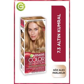 Garnier Çarpıcı Renkler 7.3 Altın Kumral Kalıcı Krem Saç Boyası