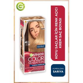 Garnier Çarpıcı Renkler Hl3 Koyu Saçlar Sarı Saç Açıcı Krem 112 ml Saç Boyası