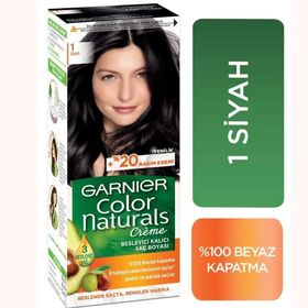 Garnier Color Naturals 1 Siyah 2 Adet Saç Boyası