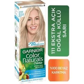 Garnier Color Naturals 111 Ekstra Açık Doğal Küllü Sarı Saç Boyası