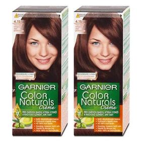 Garnier Color Naturals 4.15 Büyüleyici Kahve 2 Adet Saç Boyası