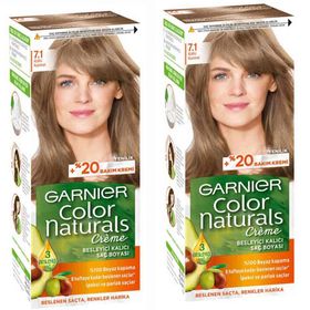 Garnier Color Naturals 7.1 Küllü Kumral 2 Kutu Saç Boyası