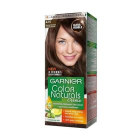 Garnier Color Naturals Çarpıcı Renkler 4.15 Buzlu Kestane Saç Boyası