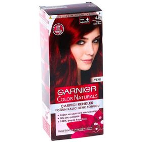 Garnier Color Naturals Çarpıcı Renkler 4.60 Yoğun Koyu Kızıl Saç Boyası
