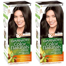 Garnier Color Naturals Koyu Kahve No:3 2 Adet Saç Boyası