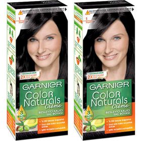 Garnier Color Naturals No:1.0 Extra Siyah 2 Kutu Saç Boyası