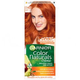 Garnier Colour Natural 7.40 Sultan Bakırı Saç Boyası