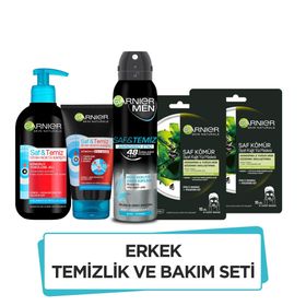 Garnier Erkek Deodorant ve Cilt Bakım Seti