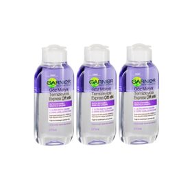 Garnier Express Çift Etkili 3x125 ml Göz Makyaj Temizleyicisi