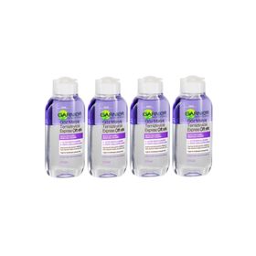 Garnier Express Çift Etkili 4x125 ml Göz Makyaj Temizleyicisi