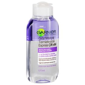 Garnier Express Çift Etkili Göz Makyaj Temizleyicisi 125 ml